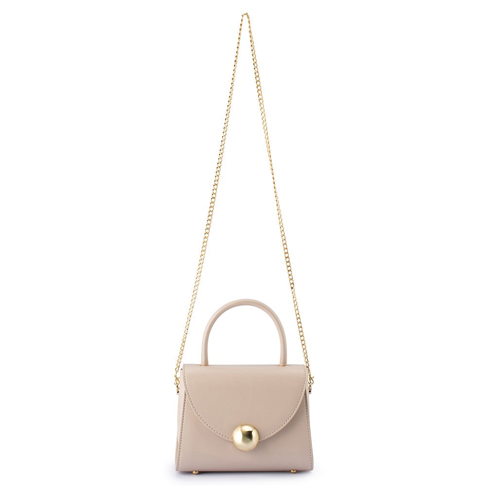 Olga Berg HUX Top Handle Bag (Mink)