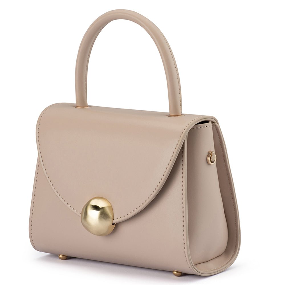Olga Berg HUX Top Handle Bag (Mink)
