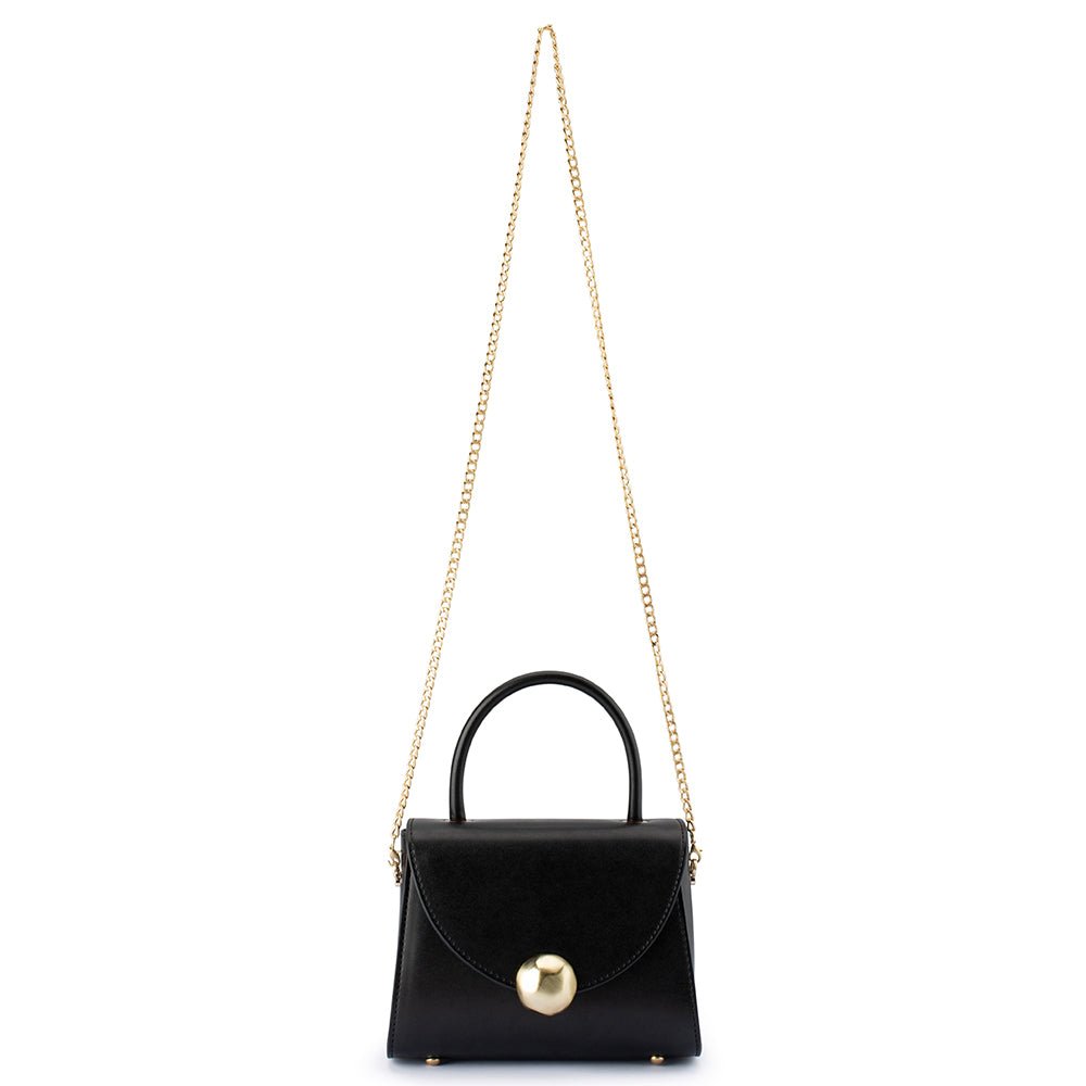 Olga Berg HUX Top Handle Bag (Black)