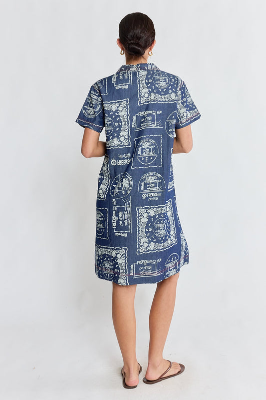 I.B.S.A PRE SALE | IBSA Dakota Dress (Denim)