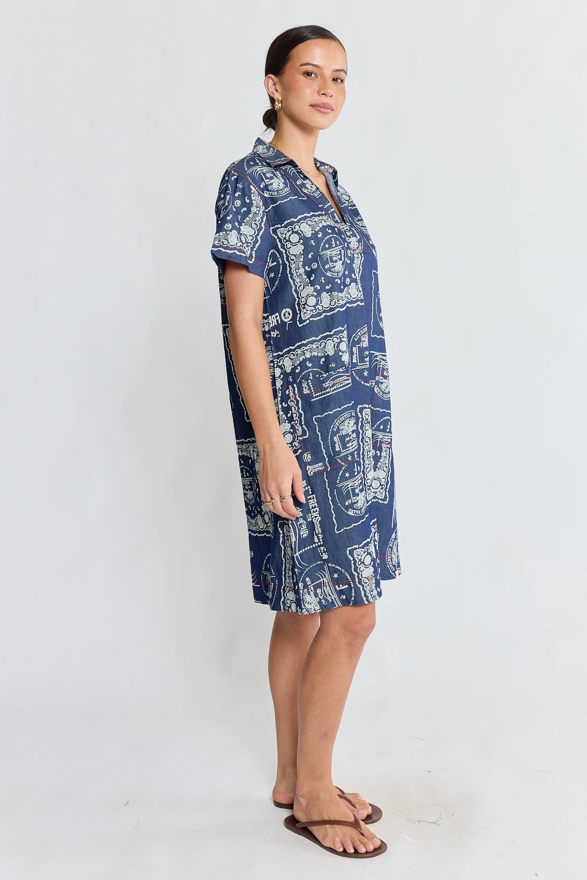 I.B.S.A PRE SALE | IBSA Dakota Dress (Denim)