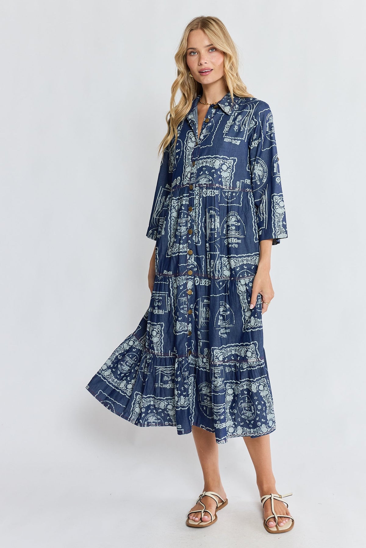 I.B.S.A PRE SALE | IBSA Dakota Midi (Denim)