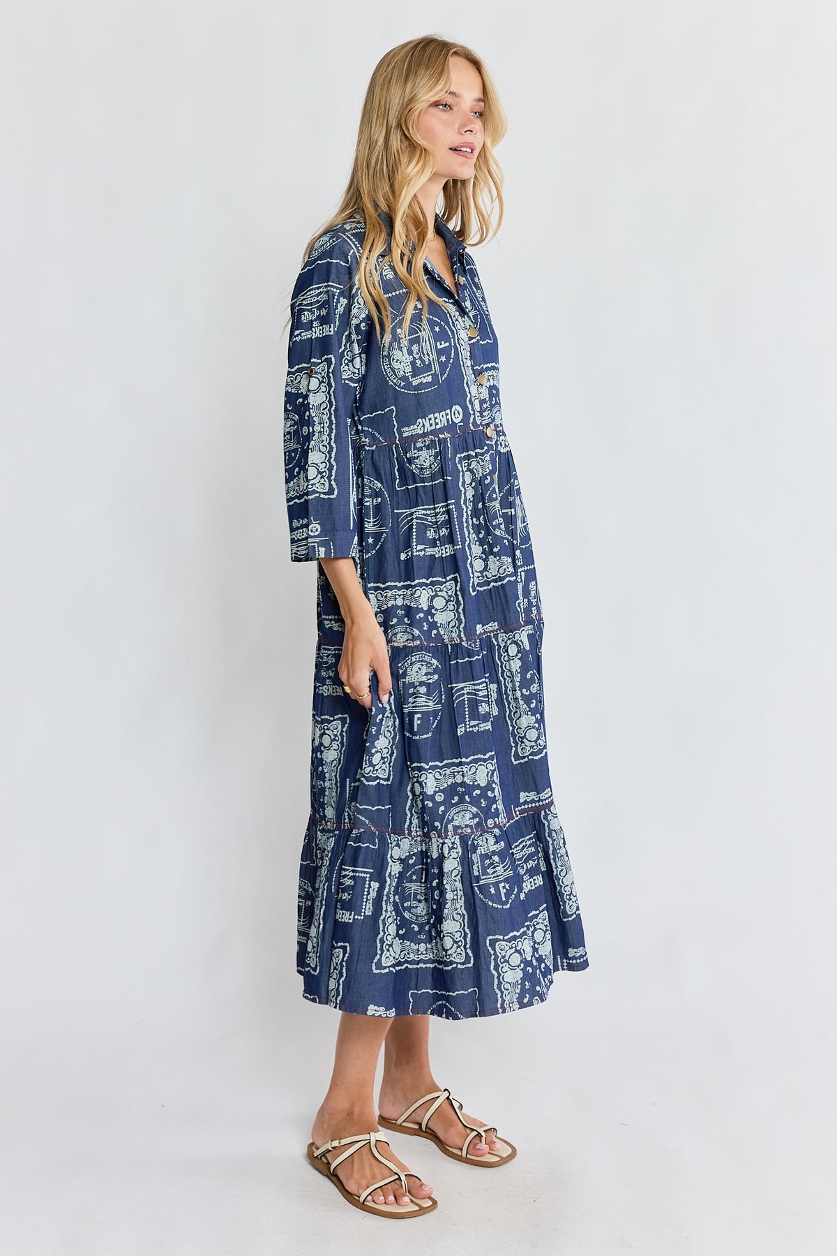 I.B.S.A PRE SALE | IBSA Dakota Midi (Denim)