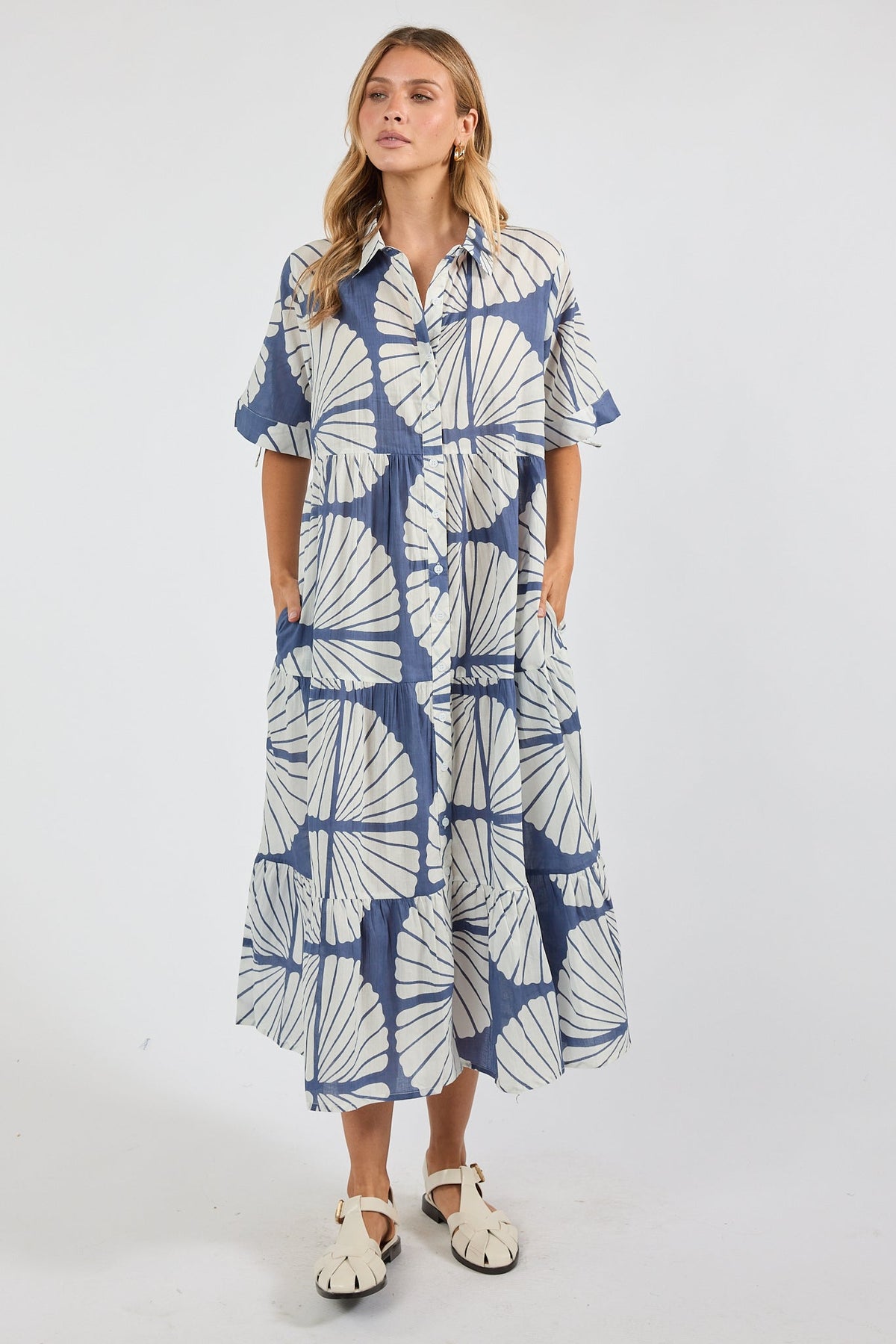 I.B.S.A PRE SALE | IBSA Kayce Midi (Navy)