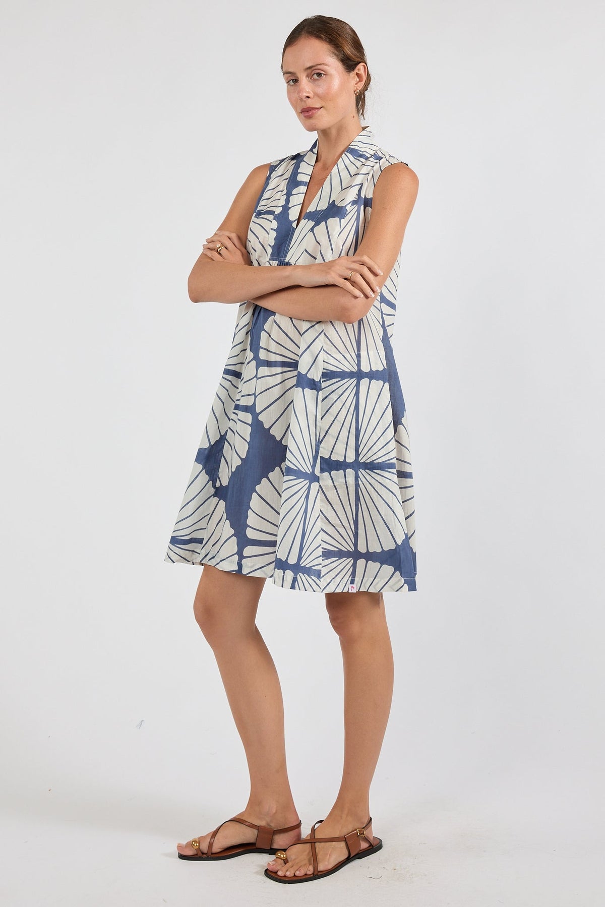 I.B.S.A PRE SALE | IBSA Kayce Sleeveless Dress (Navy)