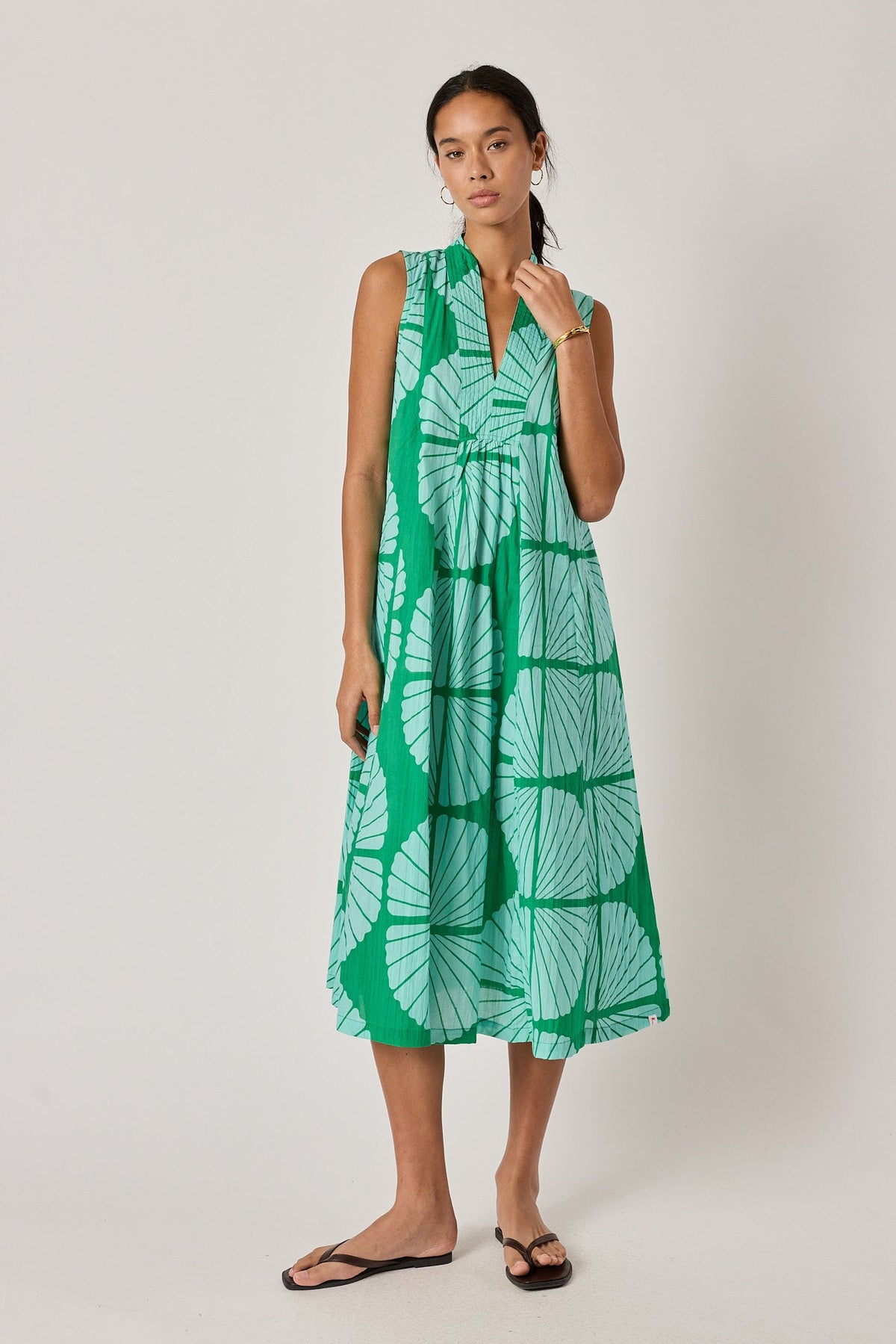I.B.S.A PRE SALE | IBSA Kayce Sleeveless Midi (Sea)