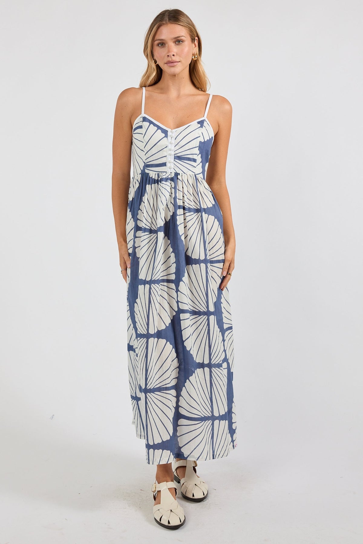 I.B.S.A PRE SALE | IBSA Kayce Sundress (Navy)