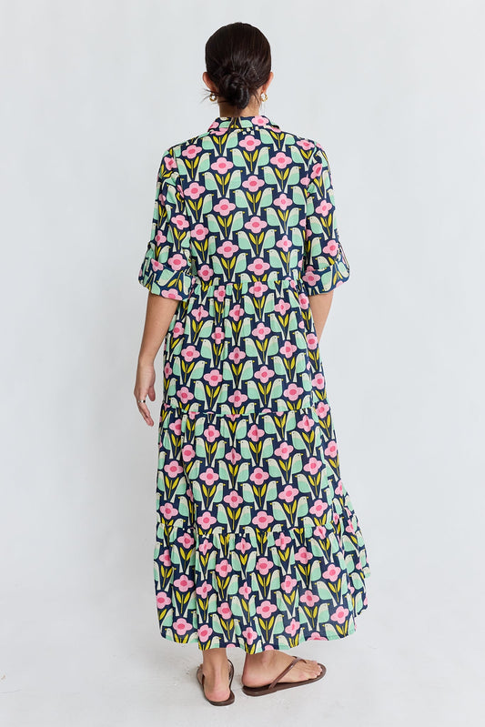I.B.S.A PRE SALE | IBSA Maya Midi (Navy)
