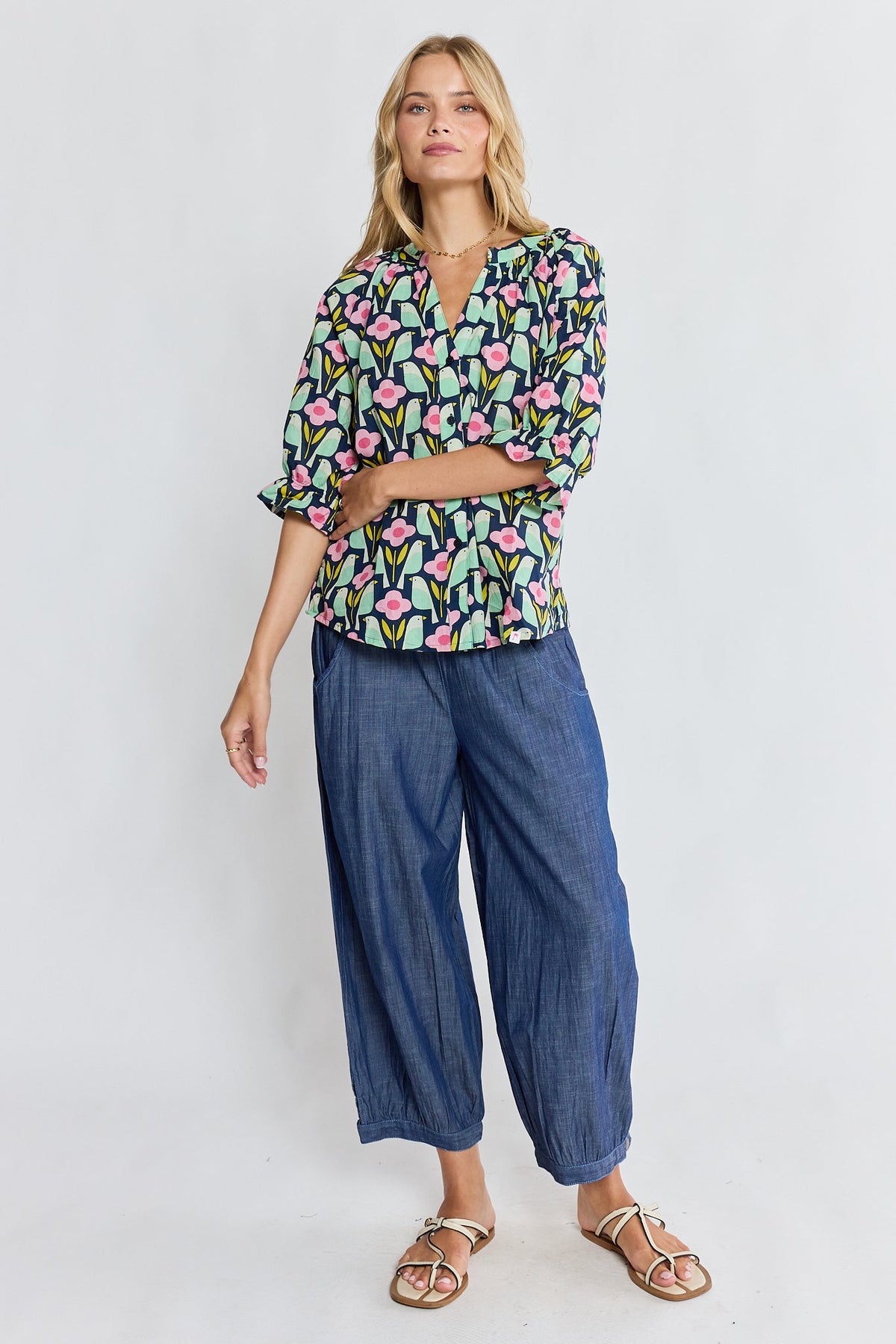 I.B.S.A PRE SALE | IBSA Montana Balloon Pant Dark (Tan)