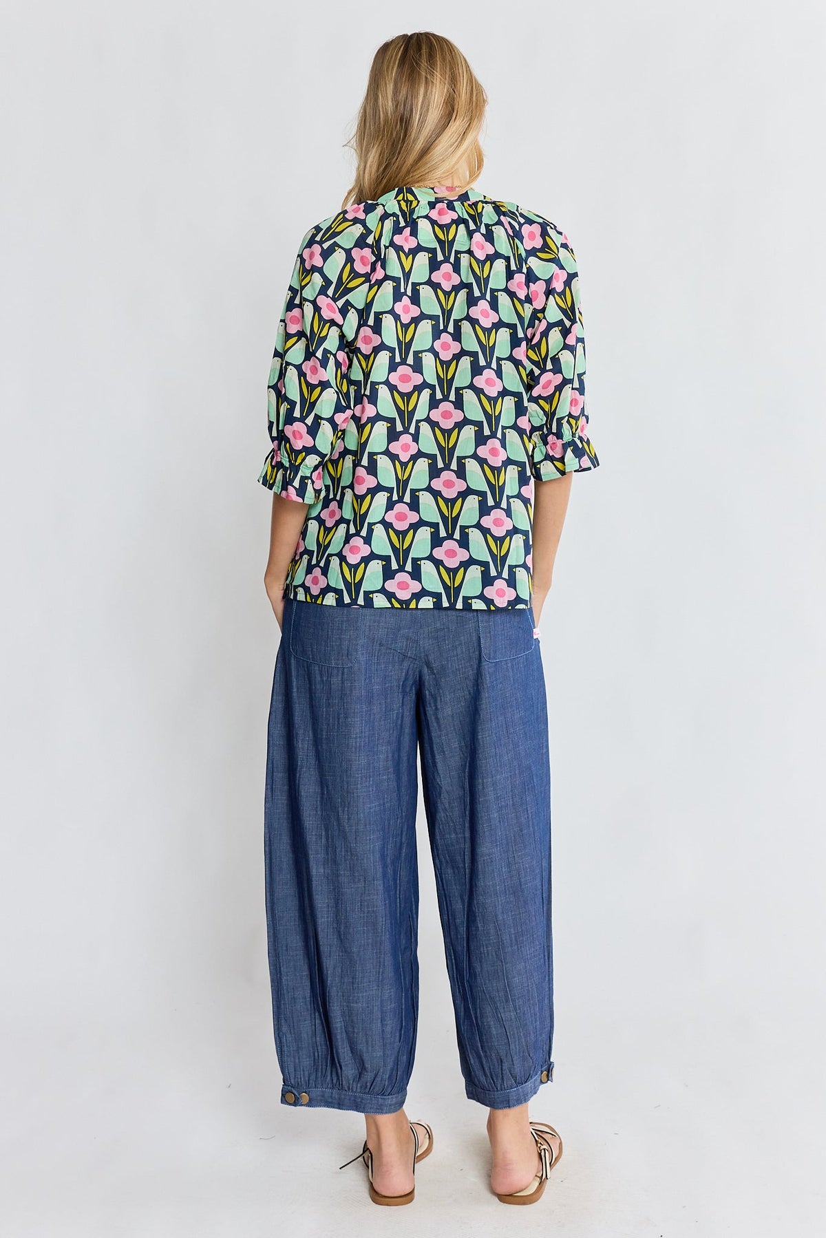 I.B.S.A PRE SALE | IBSA Maya Top (Navy)