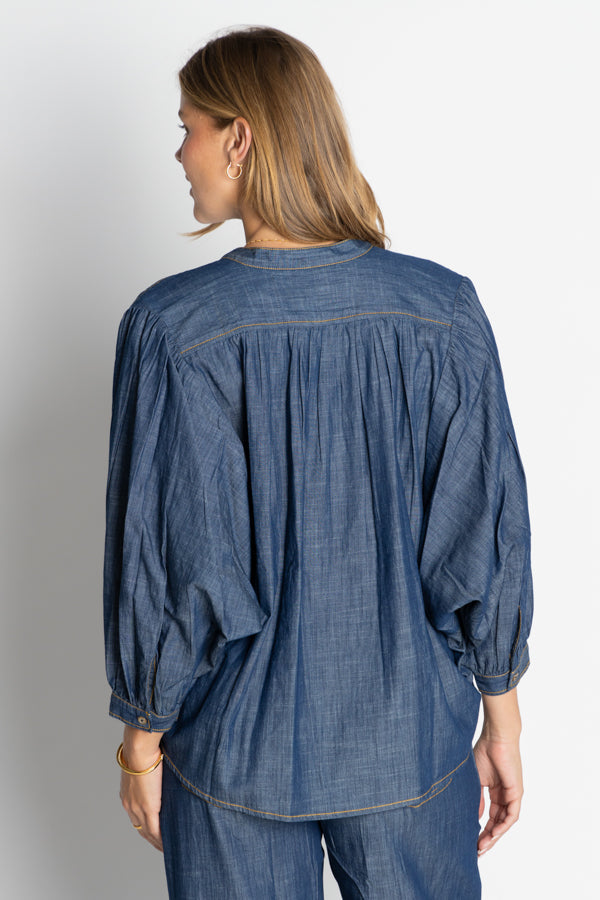 I.B.S.A IBSA Memphis Button Top (Dark)