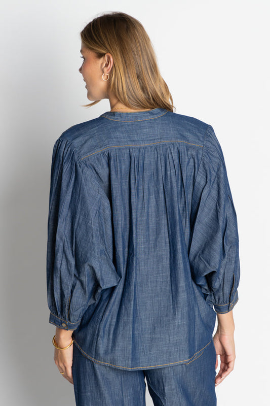 I.B.S.A IBSA Memphis Button Top (Dark)