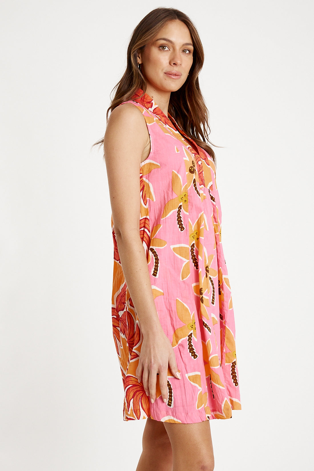 I.B.S.A IBSA Omaha S/Less Dress (Melon)