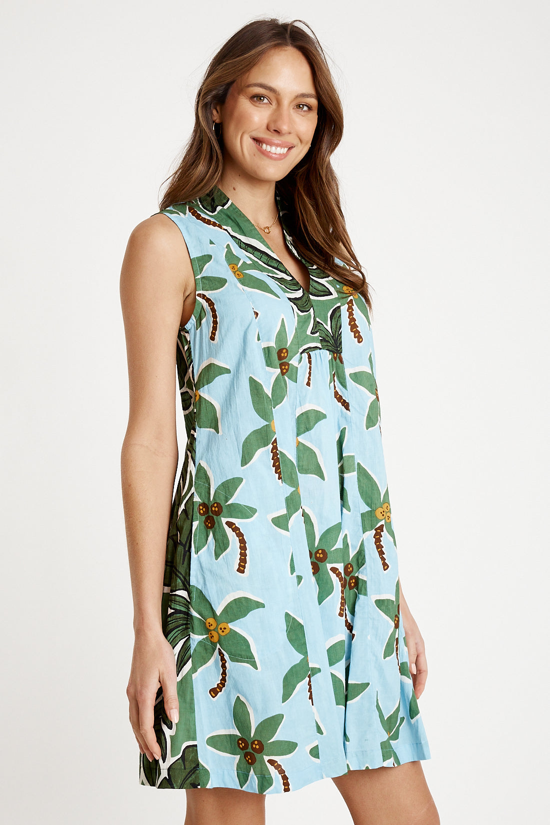 I.B.S.A IBSA Omaha S/Less Dress (Sea)