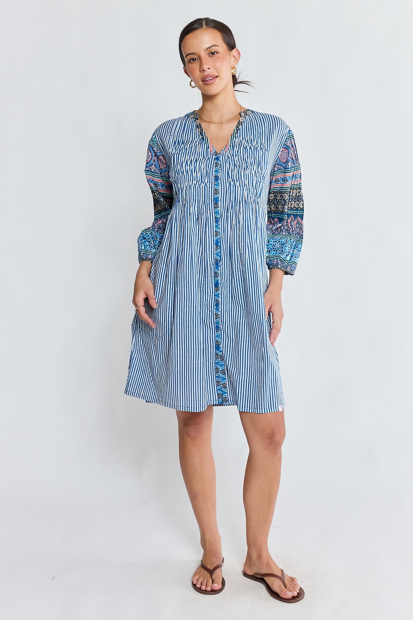I.B.S.A IBSA Oxana Dress (Navy)