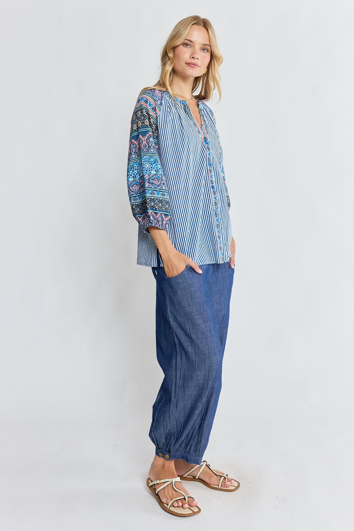 I.B.S.A IBSA Oxana Shirt (Navy)