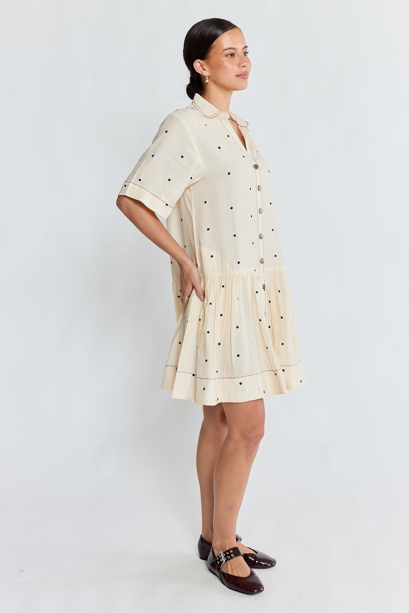 I.B.S.A IBSA River Dress (Cream)