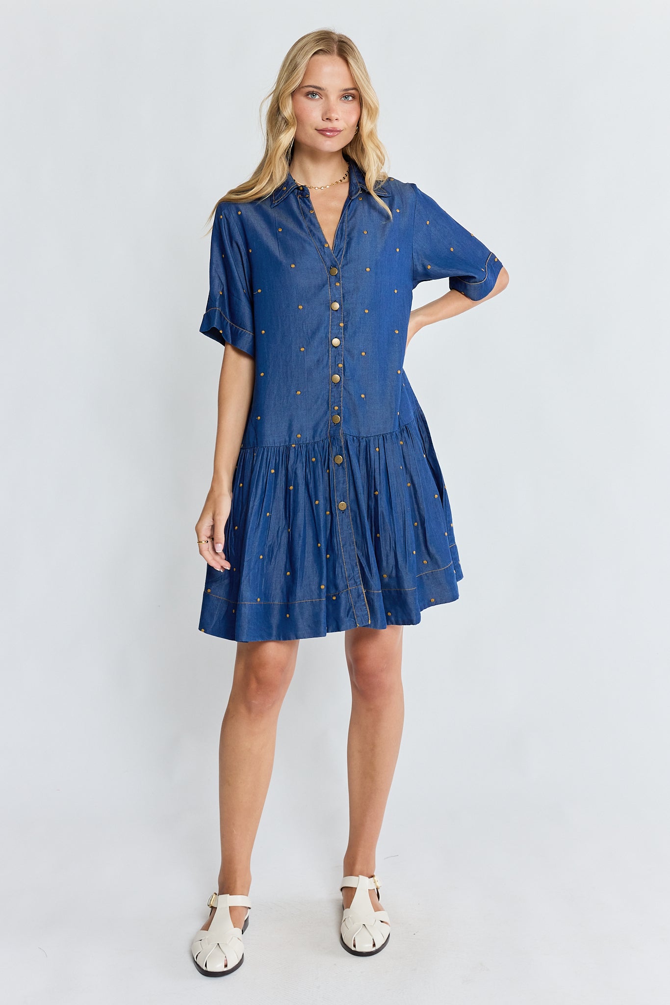 I.B.S.A IBSA River Dress (Indigo)