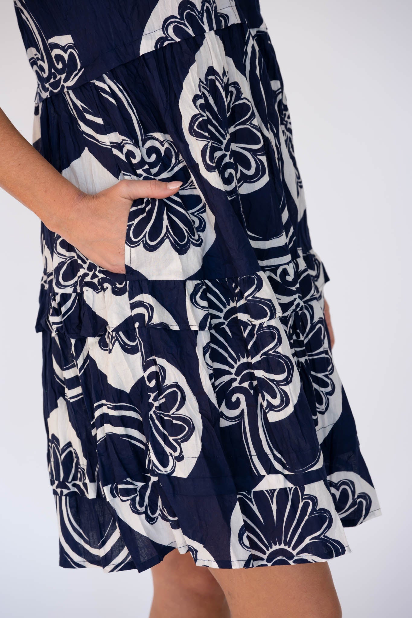 I.B.S.A IBSA Sierra S/Less Dress (Navy)
