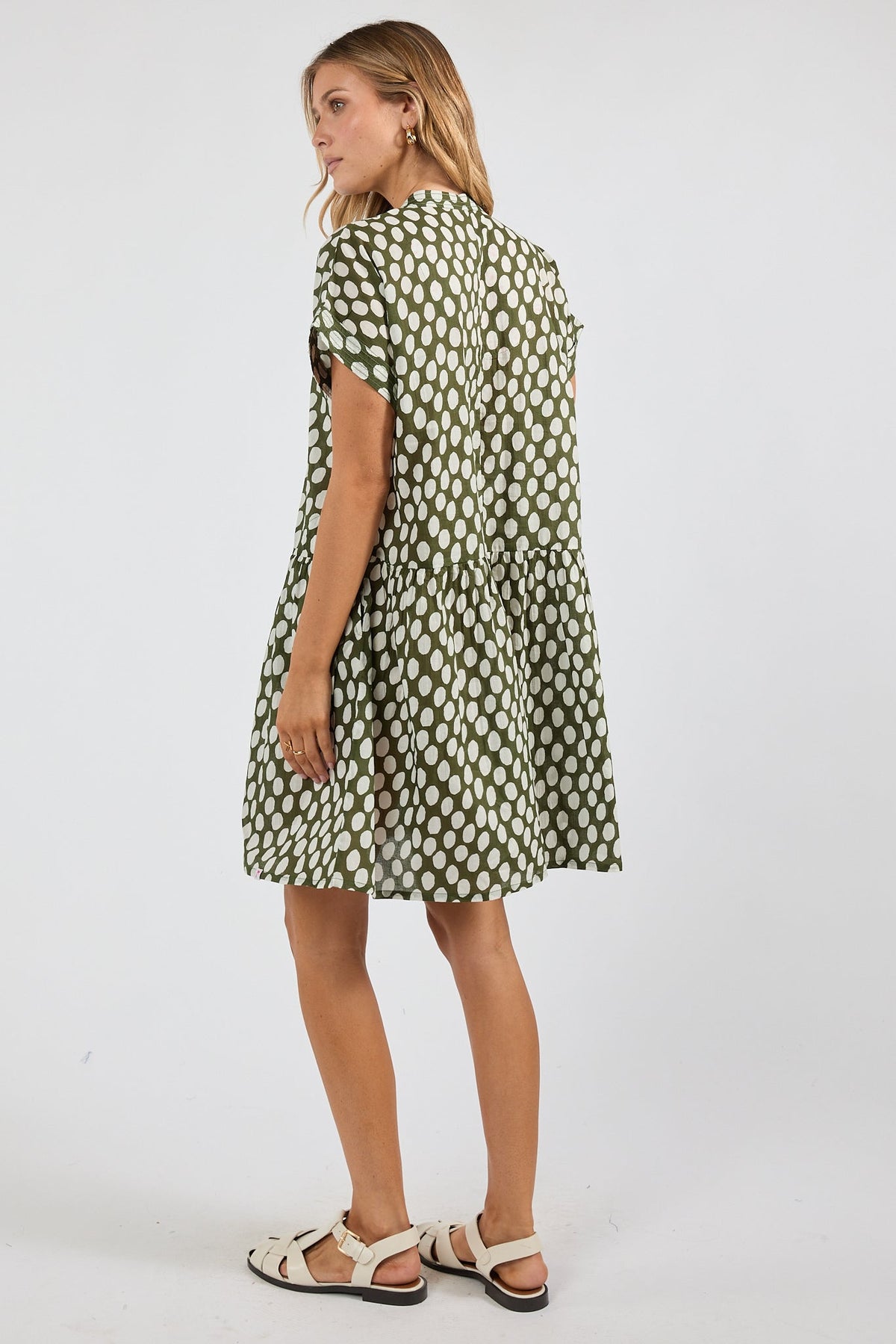 I.B.S.A IBSA Spot On Dress (Olive)