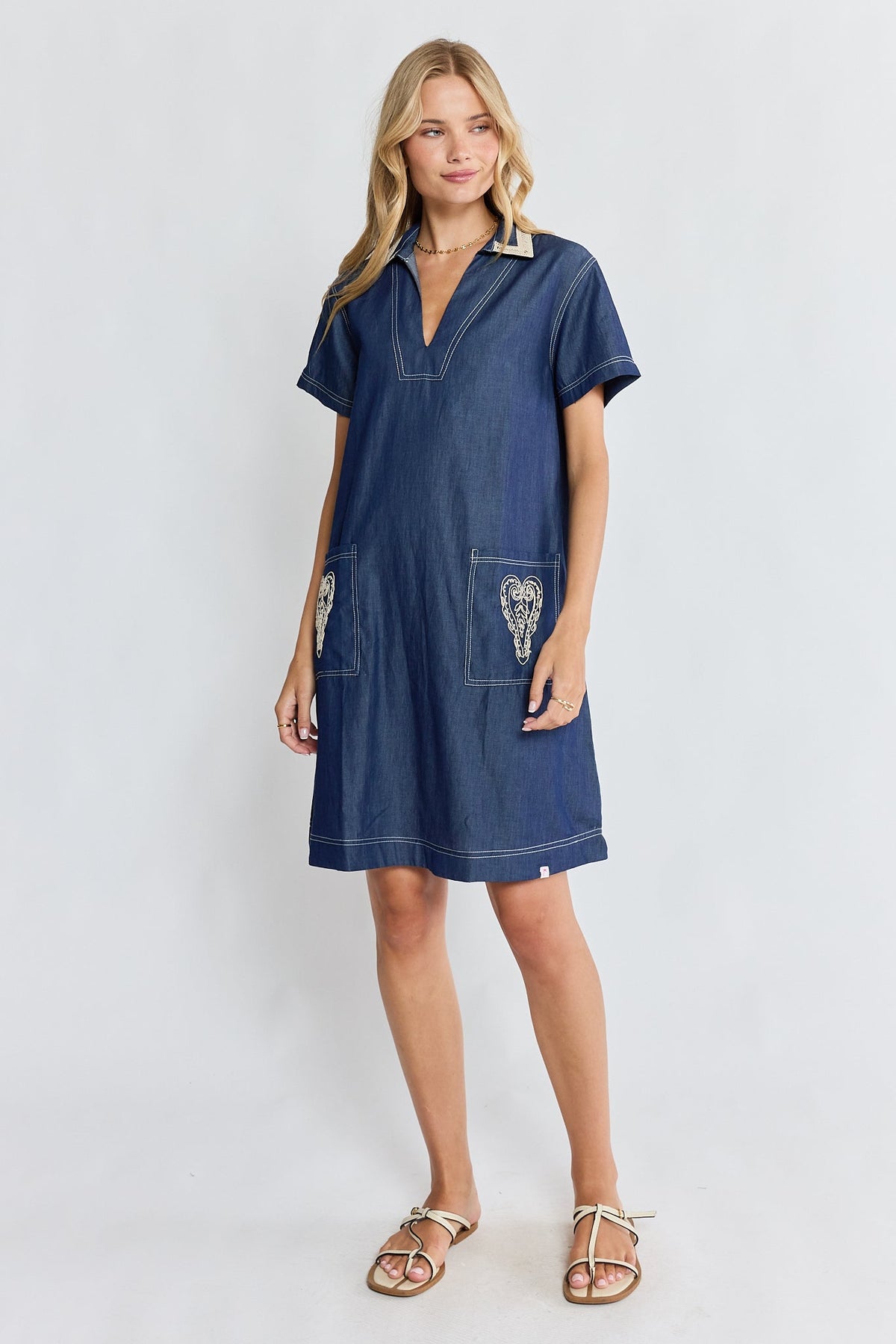 I.B.S.A PRE SALE | IBSA Tanner Dress Dark (Blue)