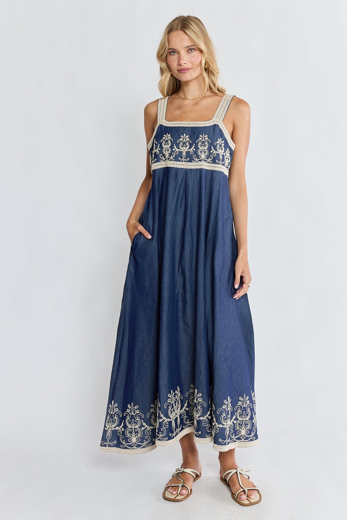 I.B.S.A PRE SALE | IBSA Tanner Sundress Dark (Blue)