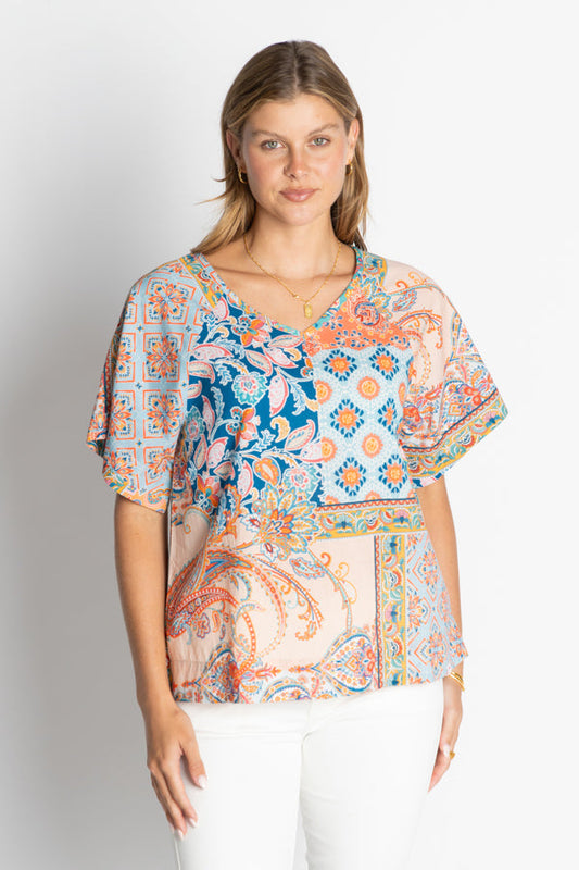 Image of a model wearing Tops. Productname: IBSA Wisconsin Top in Top colour by brand - I.B.S.A