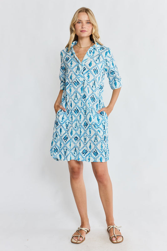 Image of Dresses. Product name - PRE SALE | IBSA Zeke Shirtmaker White in White colour by brand - I.B.S.A