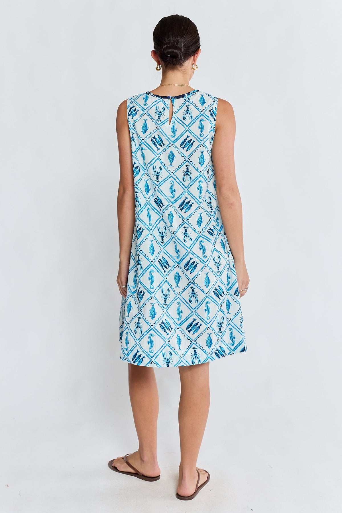 I.B.S.A PRE SALE | IBSA Zeke Swing Dress (White)