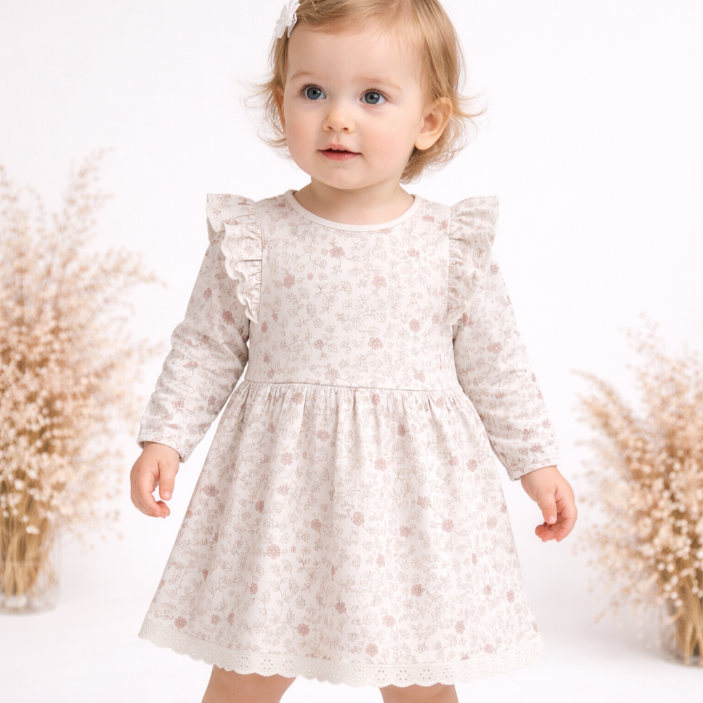 Pippy Floral Ruffle Dress