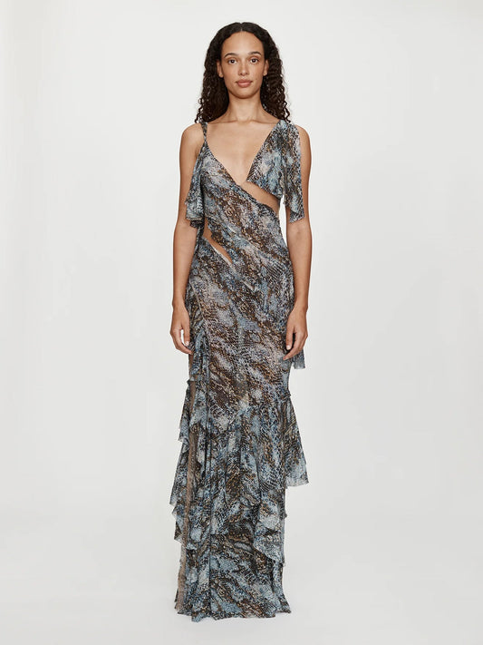 Image of Dresses. Productname: CHRISTOPHER ESBER Unravelled Serpent Cami Dress in Serpent colour by brand - CHRISTOPHER ESBER