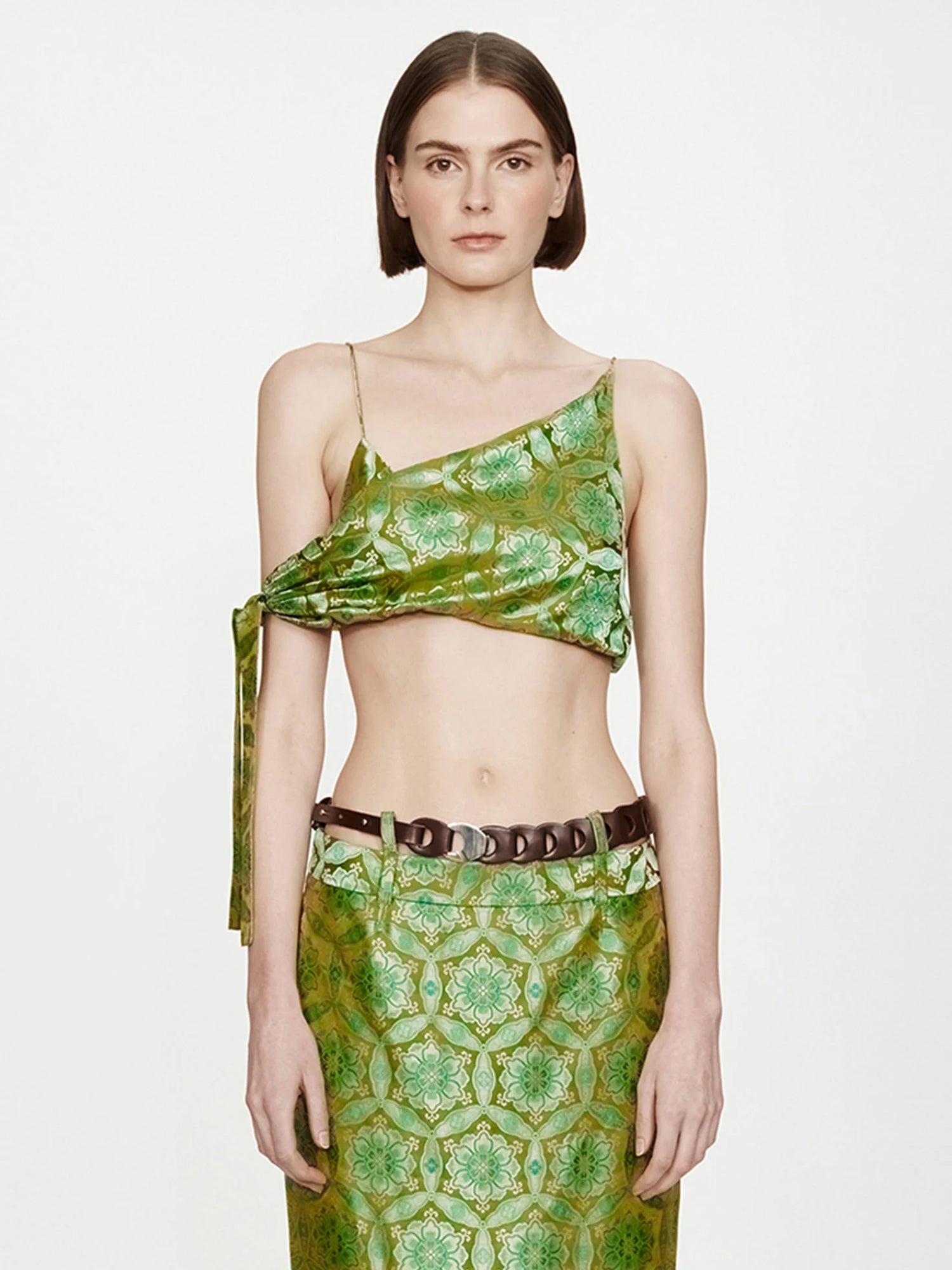 Image of Accessories. Productname: CHRISTOPHER ESBER Palmira Handkerchief Tie Top in Print colour by brand - CHRISTOPHER ESBER