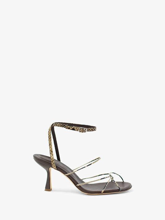 Image of Heels. Product name - Blaze Serpent Heel in Serpent colour by brand - CHRISTOPHER ESBER