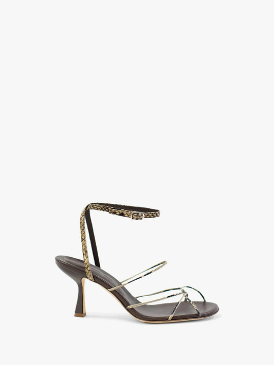 Image of Heels. Product name - Blaze Serpent Heel in Serpent colour by brand - CHRISTOPHER ESBER