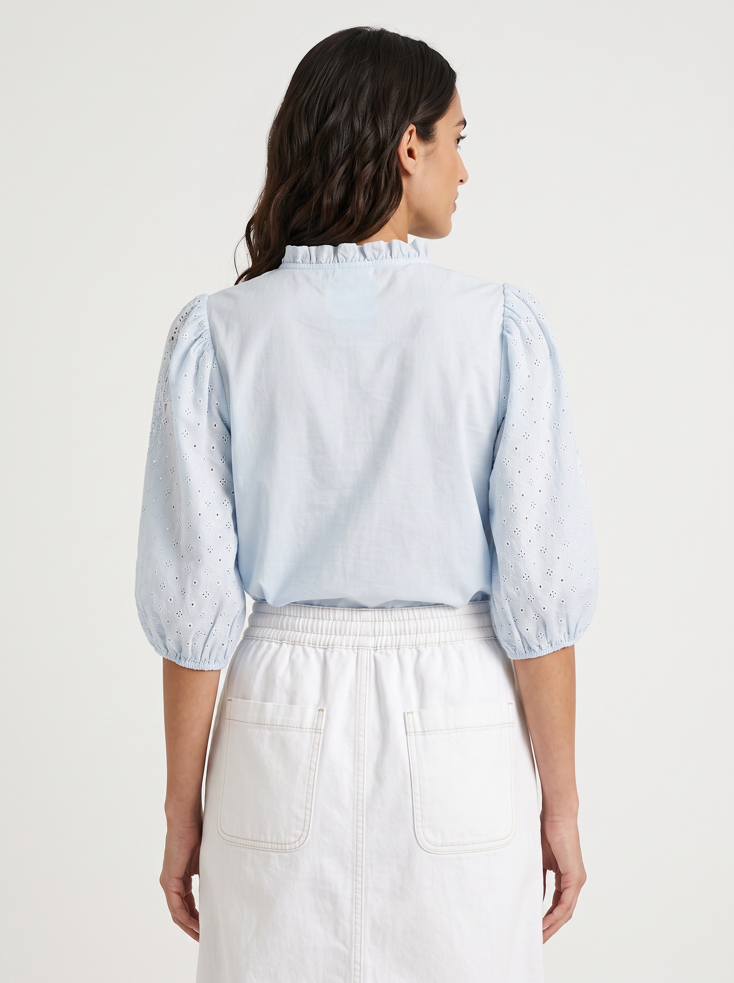 Kireina Isabella Shirt (Powder Blue)