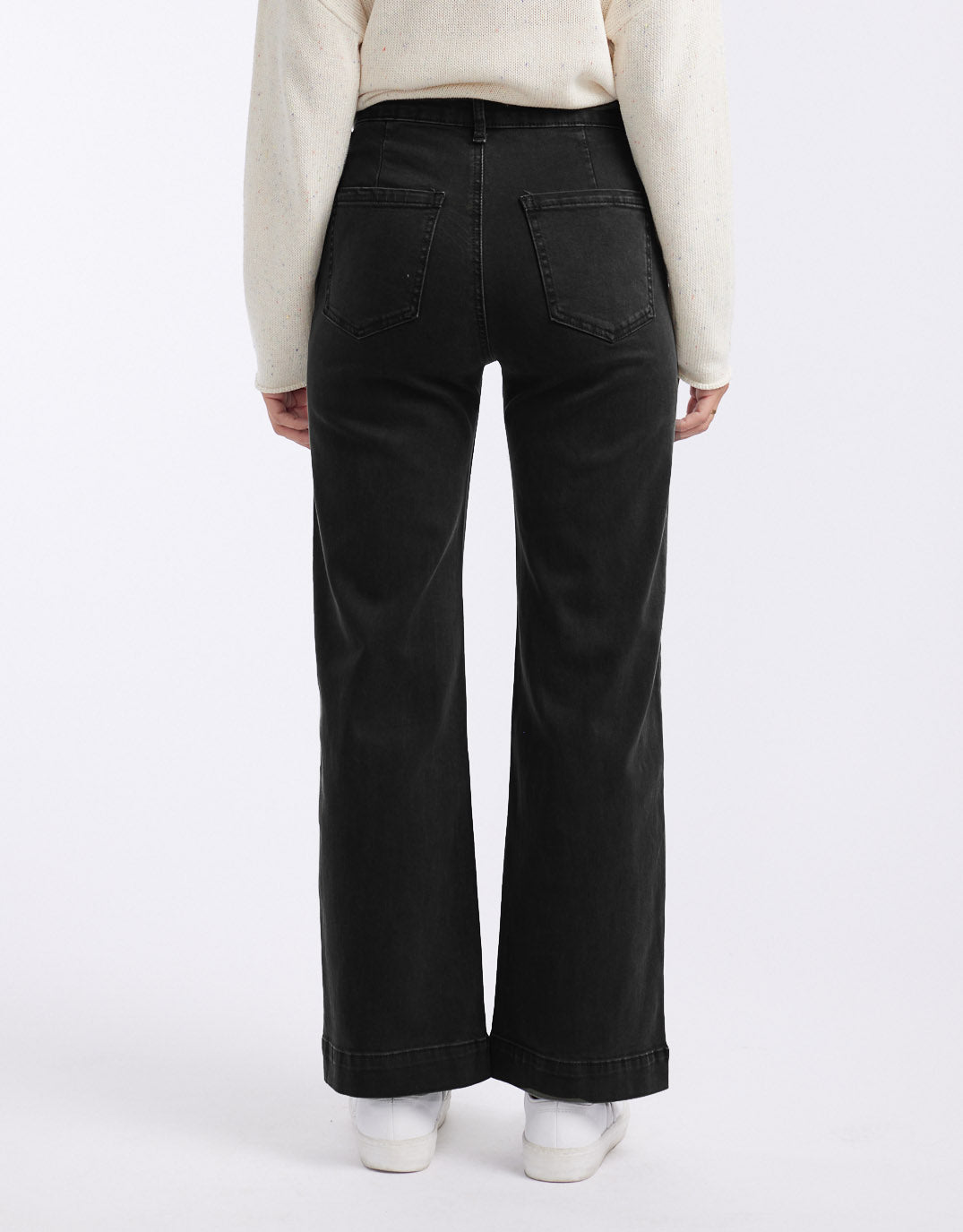 Bobbi 7/8 Denim Jeans - (Black)