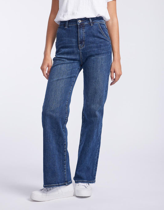 Image of Jeans. Productname: Shirley Jeans - in Denim colour by brand - Italian Star