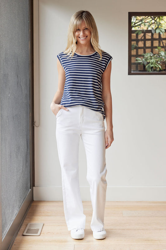 Shirley Jeans - (White)