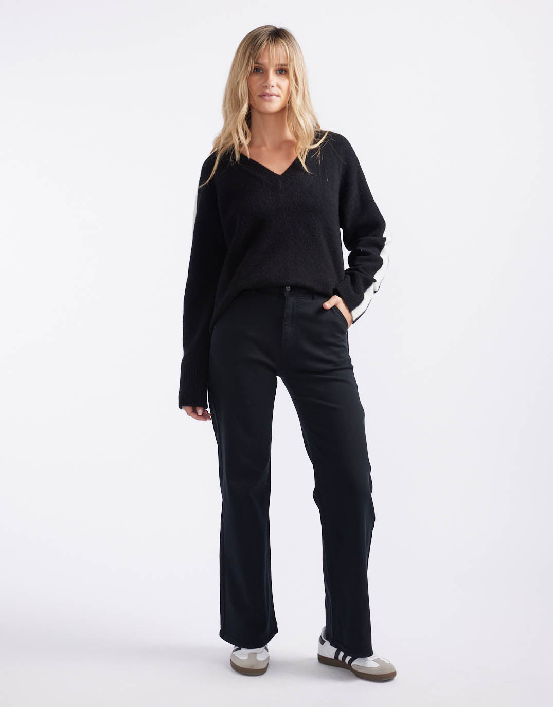 Italian Star Shirley Jeans (Black)