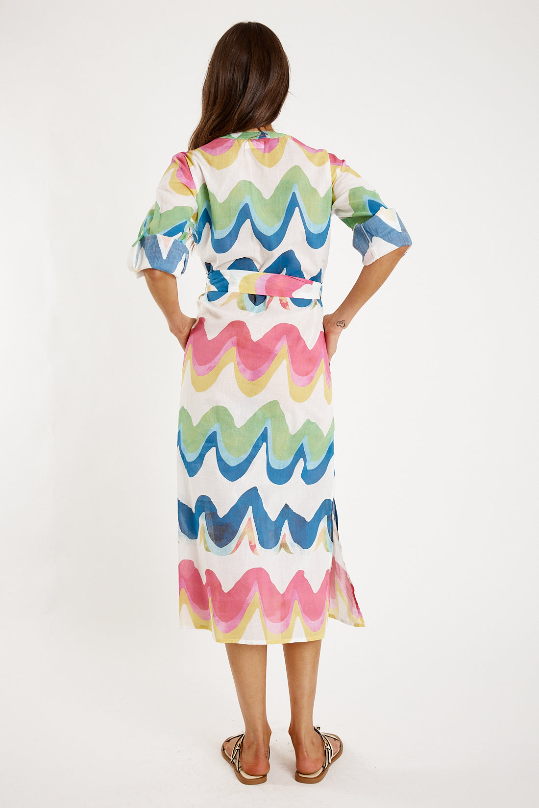 Division Itami Alto L/S Dress (Multi)