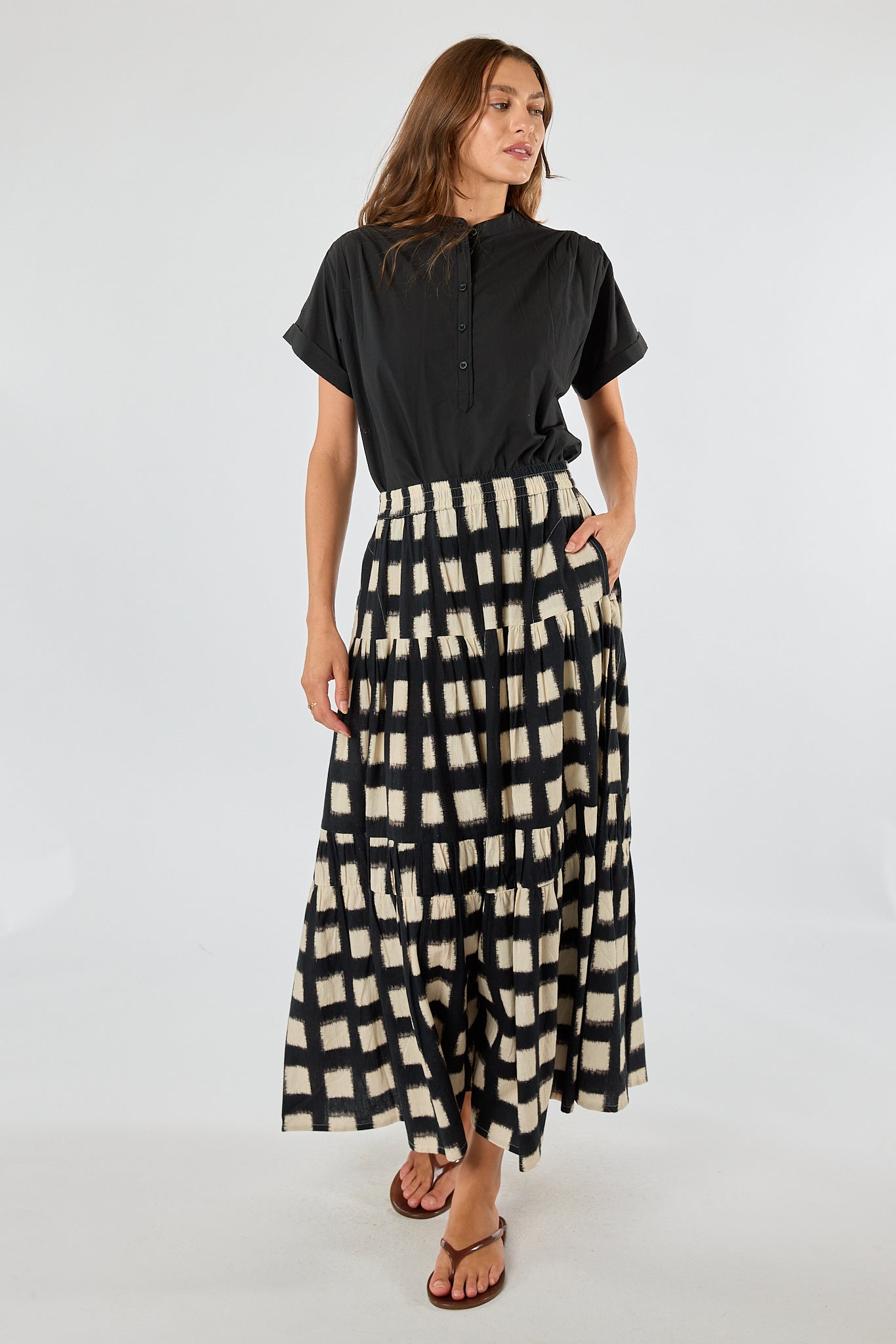 Division Itami Bloc Skirt (Black)