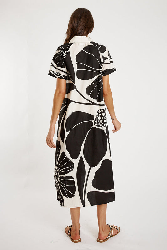 Itami Corocoro Button Dress (Multi)