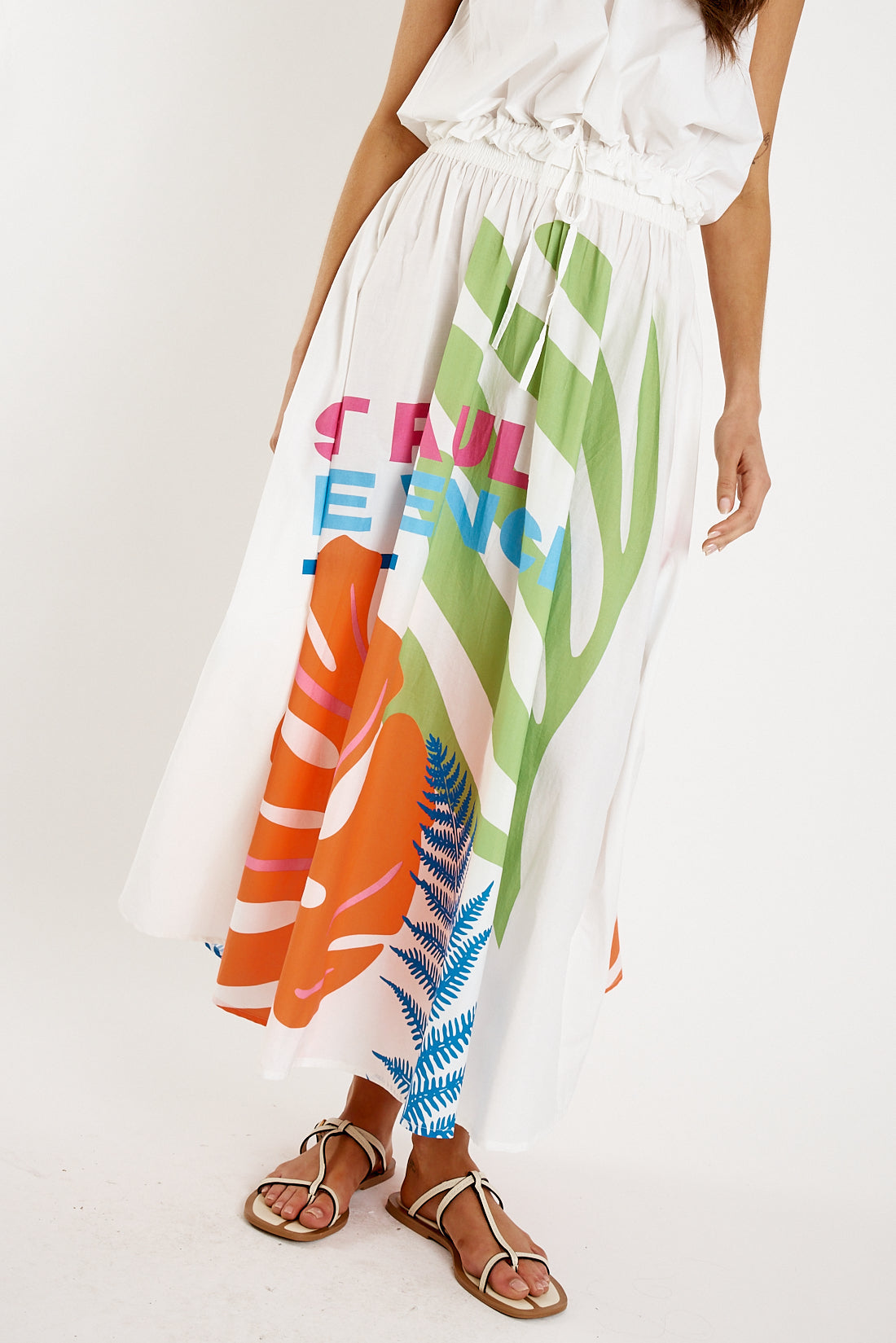 Division Itami De Vence Skirt (White)