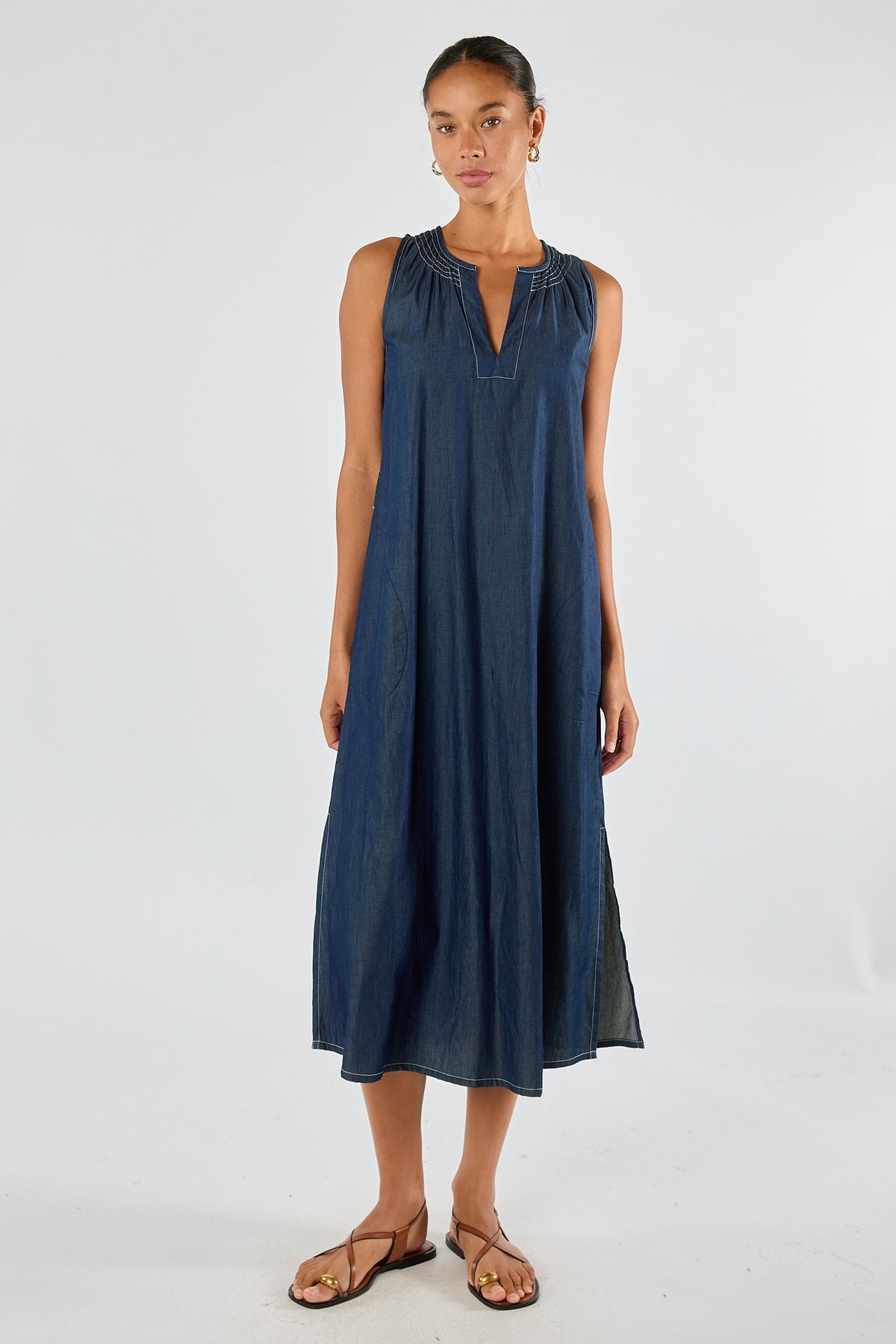 Division Itami Denim Sleeveless (Dress)