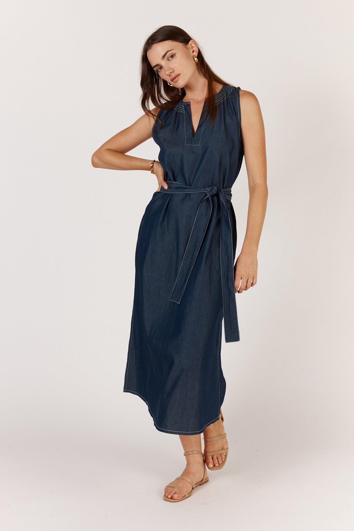 Division Itami Denim Sleeveless (Dress)
