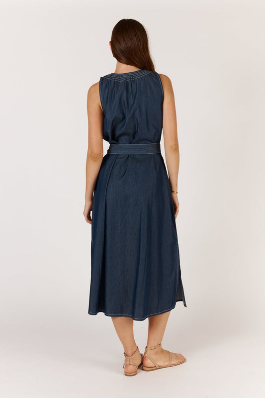 Itami Denim Sleeveless (Dress)