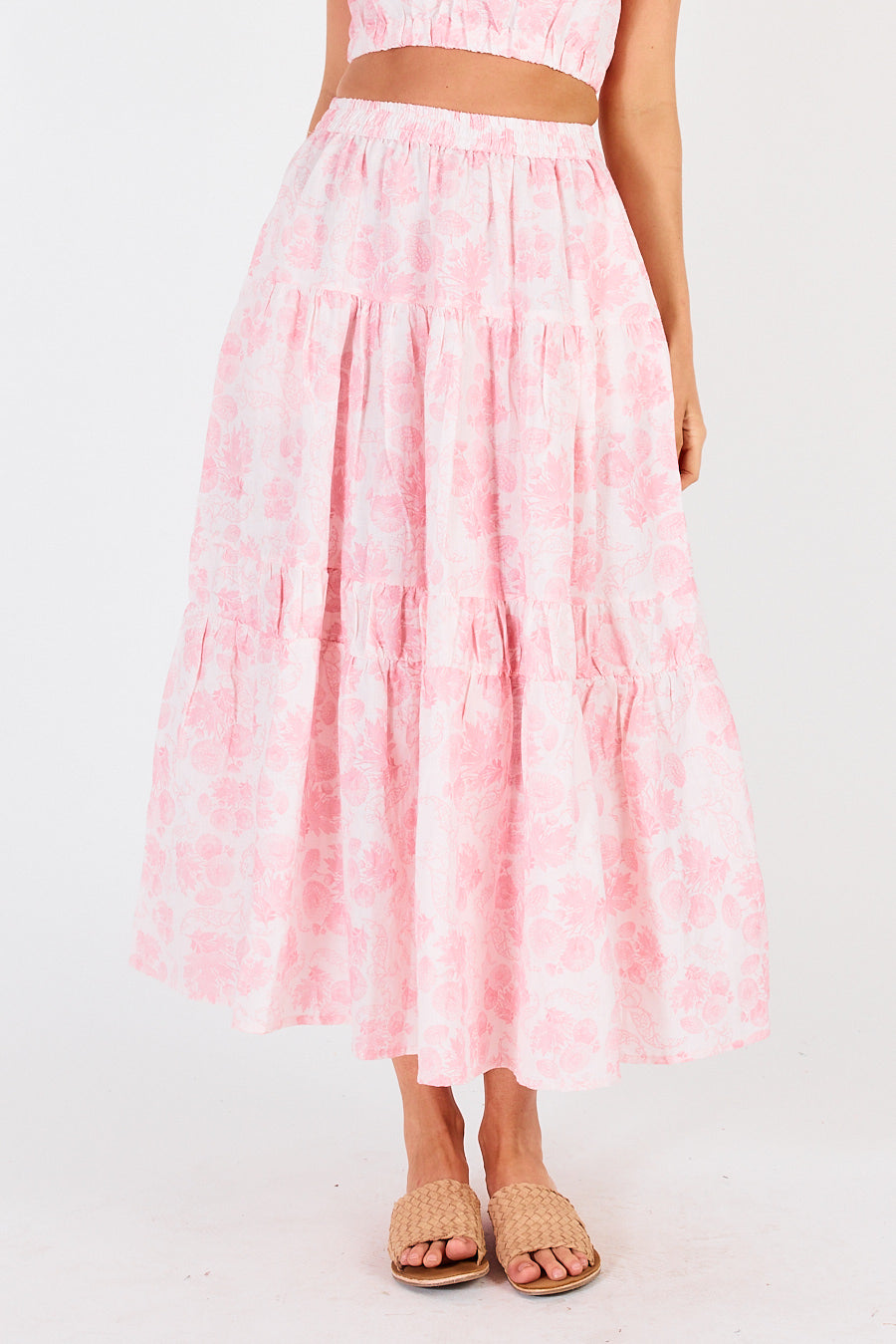 Division Itami Eden Skirt Flores (Pink)