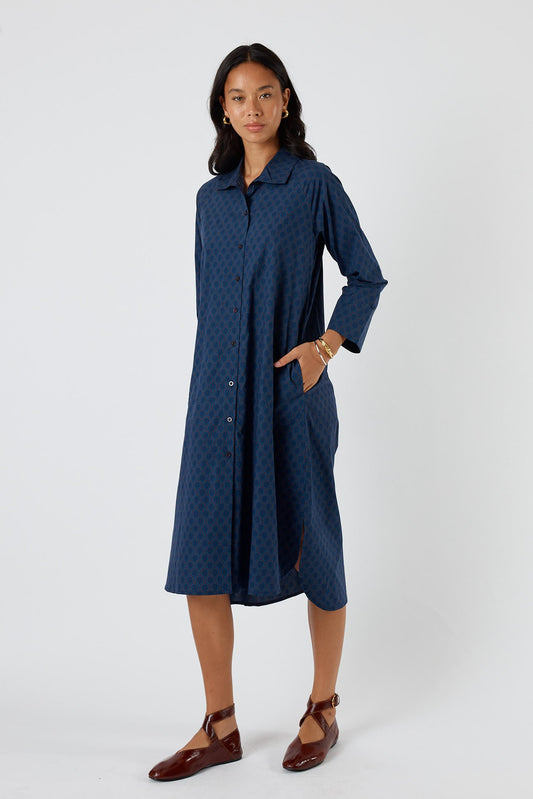 Division Itami Emilie Shirtdress (Blue)
