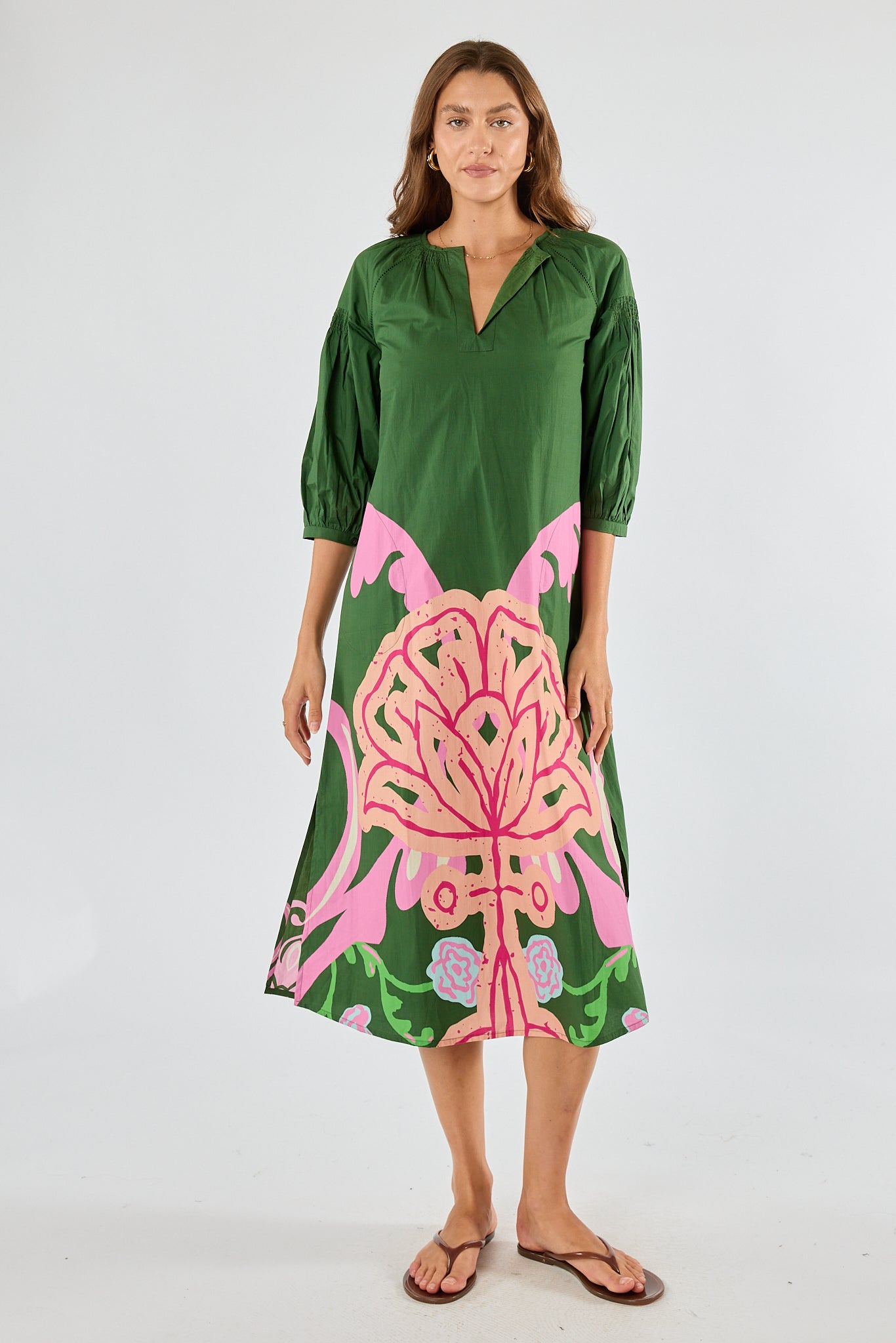 Division Itami Fontes Kaftan (Olive)