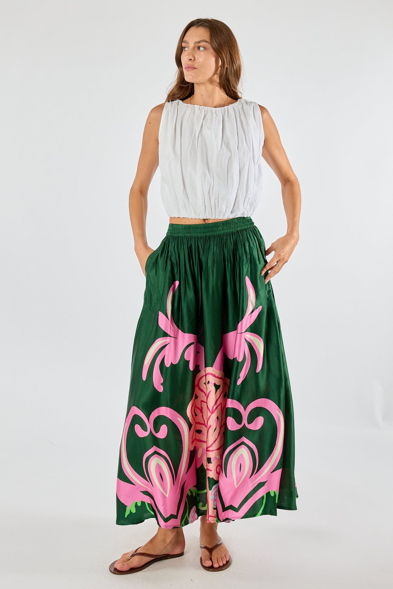 Division Itami Fontes Skirt (Olive)